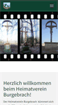 Mobile Screenshot of heimatverein-burgebrach.de